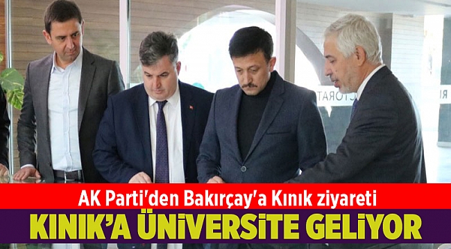 AK Parti'den Bakırçay'a Kınık ziyareti