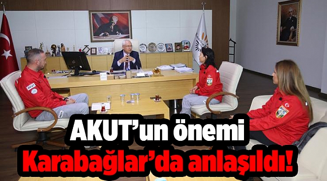 AKUT’un önemi Karabağlar’da anlaşıldı!