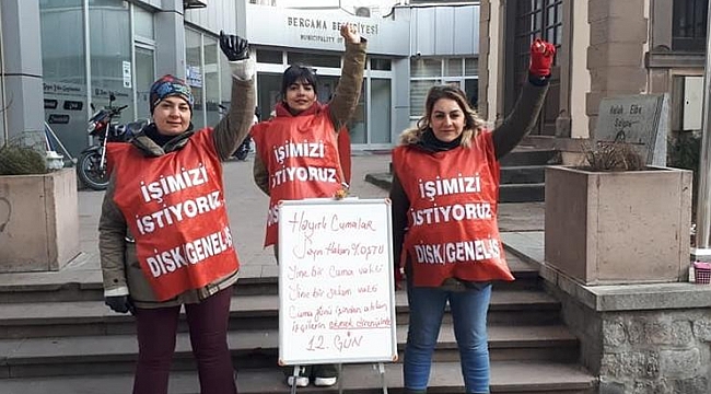 Bergamalı 3 kadının direnişine bir hafta yasak