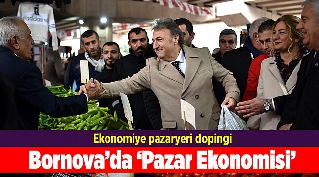 Bornova'da "Pazar Ekonomisi"