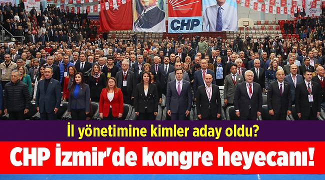 CHP İzmir'de büyük gün...