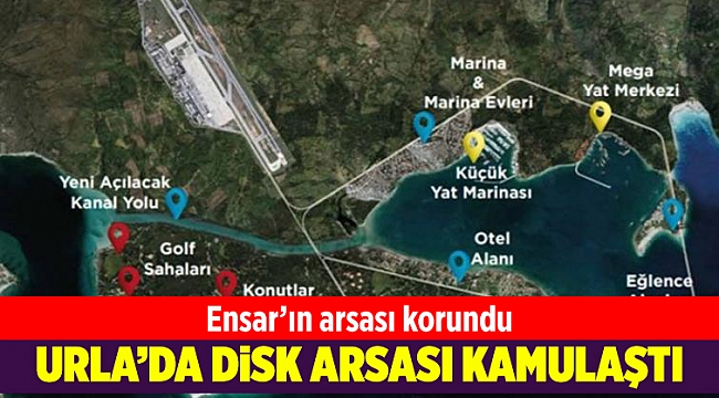 DİSK’in arsası kamulaştı Ensar’ın arsası korundu