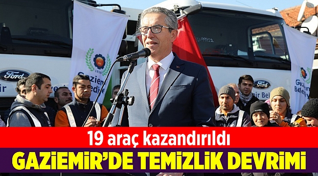 Gaziemir'de temizlik devrimi
