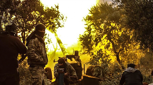 Halep'te ilerleyen rejim güçlerine karşı operasyon