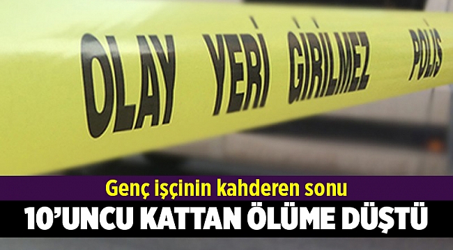 İzmir&#039;de İnşaattan Düşen İşçi Öldü