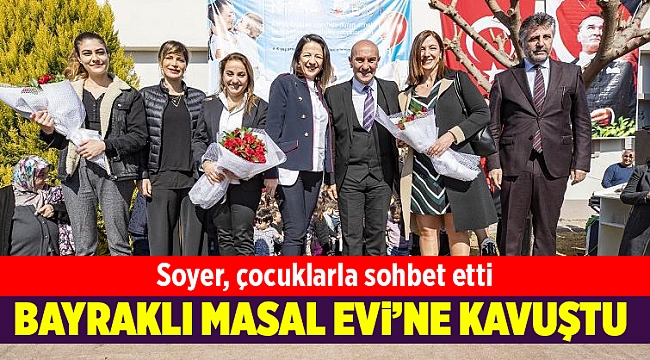 İzmir’in kent merkezindeki ikinci Masal Evi açıldı