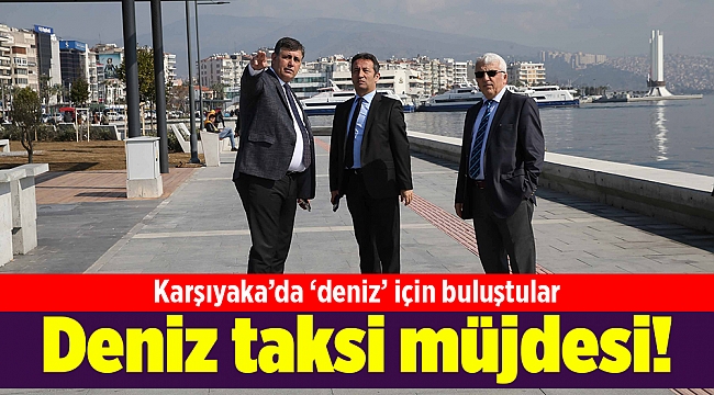 Karşıyaka’da ‘deniz’ için buluştular