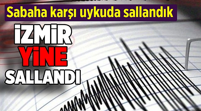 Manisa ve İzmir'de deprem... İşte şiddeti ve merkez üssü...