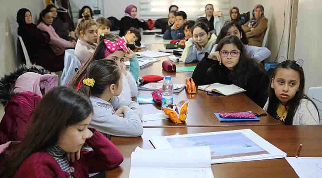Masal atölyesi ile hayal güçleri artıyor