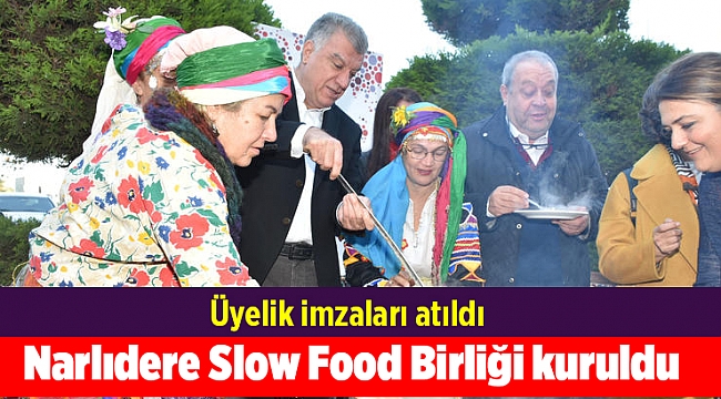 Narlıdere Slow Food Birliği kuruldu