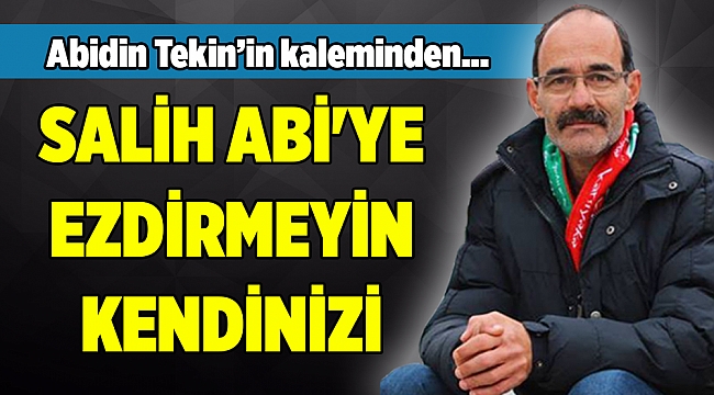 Abidin Tekin'in kaleminden...