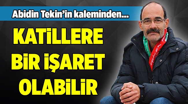 Abidin Tekin'in kaleminden...