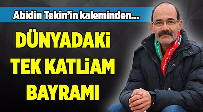Abidin Tekin'in kaleminden...