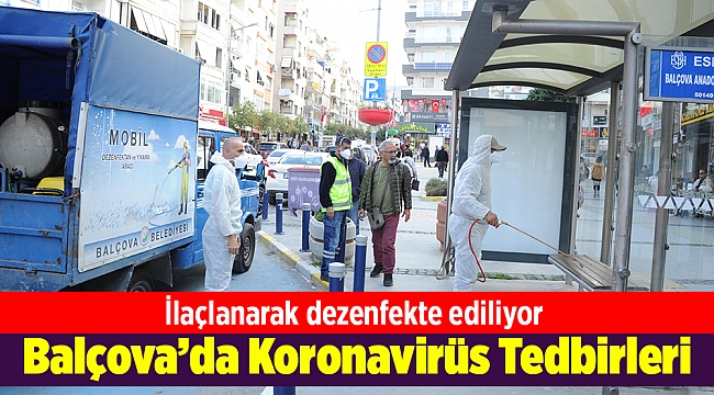 Balçova’da Koronavirüs Tedbirleri