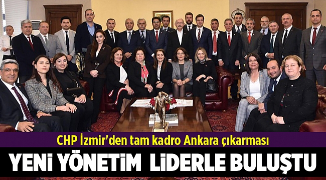 CHP İzmir'den tam kadro Ankara çıkarması