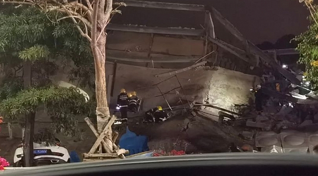 Çin'de koronavirüs hastalarının kaldığı otel çöktü! Enkaz altında 70 kişi var