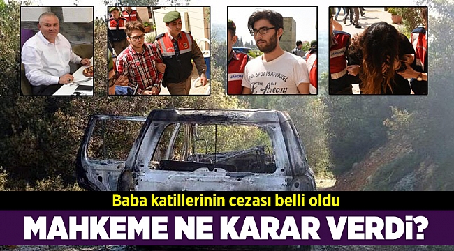 Cipte yakılan iş insanının oğluna 22 yıl hapis cezası