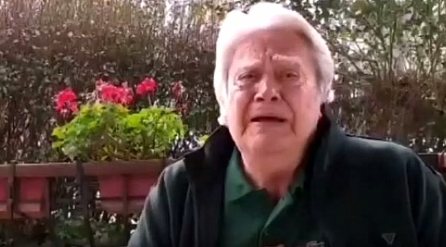 Cüneyt Arkın, 34 şehidimizi "Canlarım, kınalı kuzularım" sözleriyle anarak gözyaşlarını tutamadı