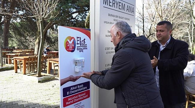 Efes Selçuk&#039;ta virüslere karşı önlem