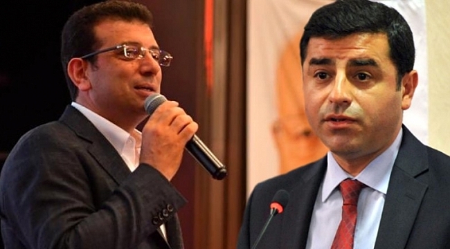 Ekrem İmamoğlu Selahattin Demirtaş'ın tutukluluğuna tepki gösterdi