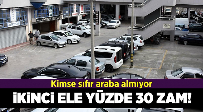 İkinci el otomobilde esnaf talebe yetişemiyor
