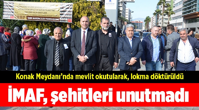 İMAF, şehitleri unutmadı