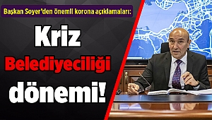 İzmir Büyükşehir kriz belediyeciliğine geçti!