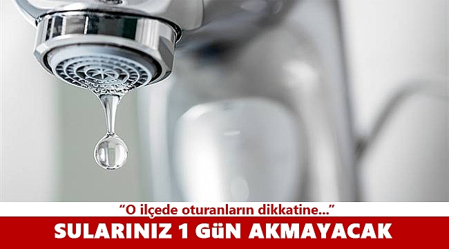 İzmir&#039;de su kesintisi