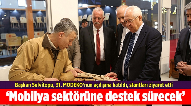Karabağlar’da mobilya sektörüne destek sürecek