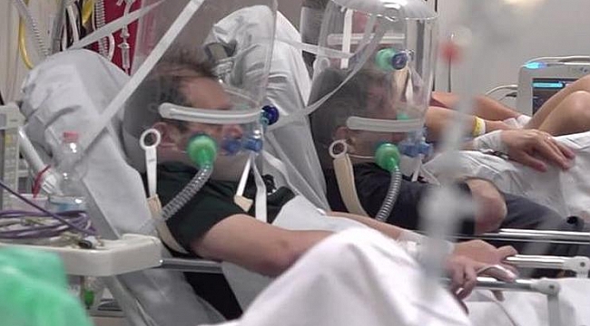 lk kez yayınlandı… Corona koğuşundan kan donduran görüntüler!