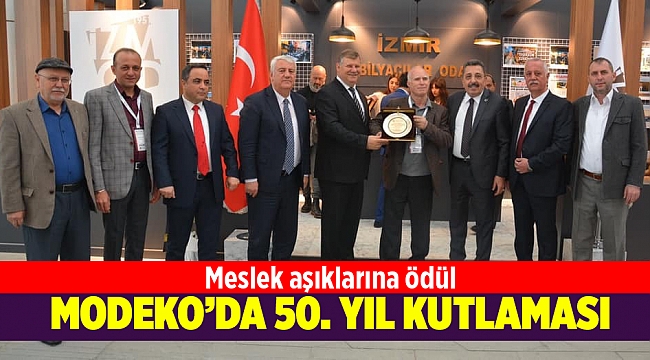 MODEKO'DA 50. YIL KUTLAMASI