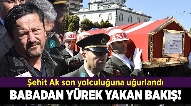 Şehit Uzman Onbaşı Ak, son yolculuğuna uğurlandı