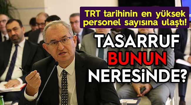TRT tarihinin en yüksek personel sayısına ulaştı!