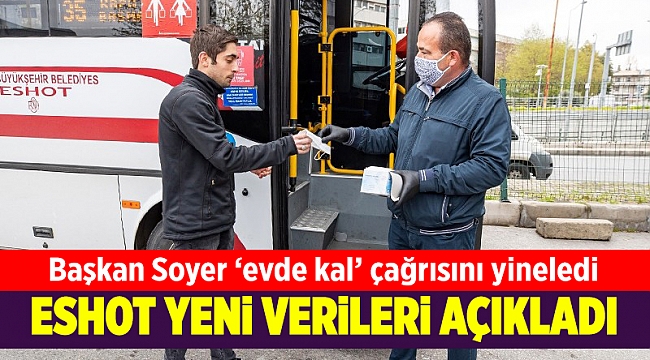 Başkan Soyer’den bir kez daha “Evde kalın” çağrısı