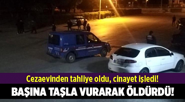 Cezaevinden tahliye oldu, cinayet işledi!