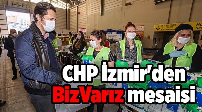 CHP İzmir'den BizVarız mesaisi
