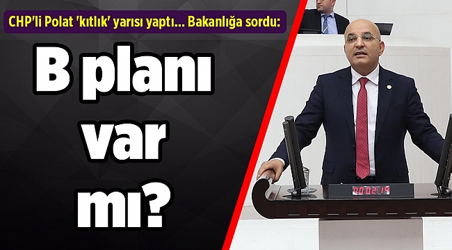 CHP'li Polat 'kıtlık' yarısı yaptı Bakanlığa sordu: B planı var mı?