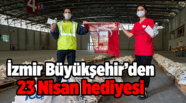 İzmir Büyükşehir’den 23 Nisan hediyesi