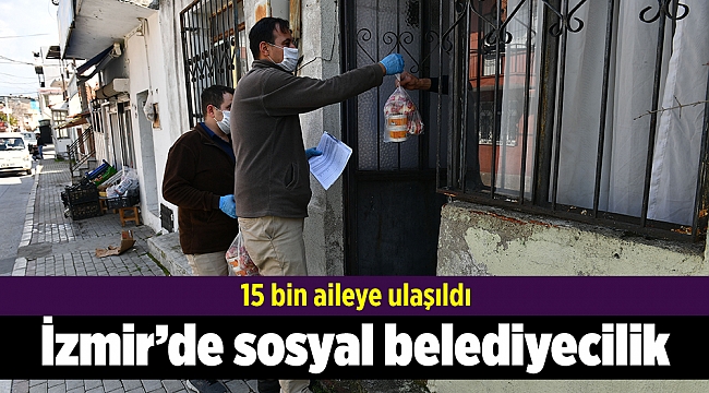 İzmir’de sosyal belediyecilik