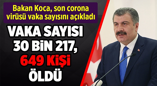 Kovid-19'dan iyileşen hasta sayısı 1326'ya ulaştı