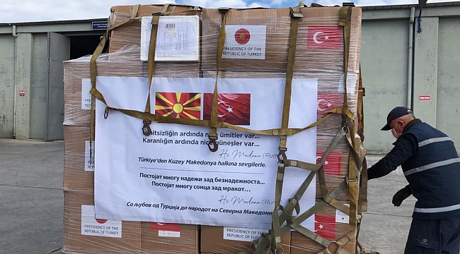 Türkiye 57 ülkeye korona yardımında bulundu