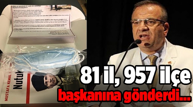81 il, 957 ilçe başkanına gönderdi... Dayanışma vurgusu yaptı!