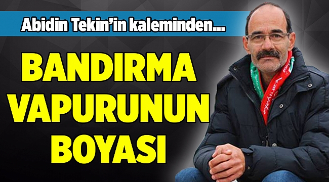Abidin Tekin'in kaleminden...