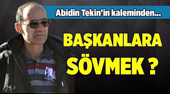 Abidin Tekin'in kaleminden...