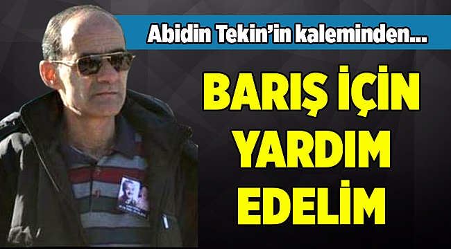 Abidin Tekin'in kaleminden...