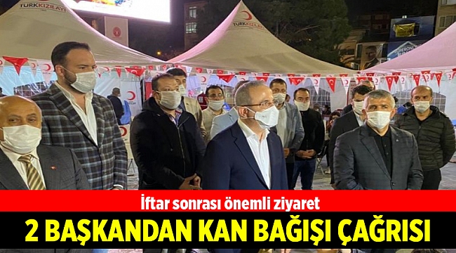 AK Partili Sürekli ve MHP'li Şahin'den kan bağışı çağrısı