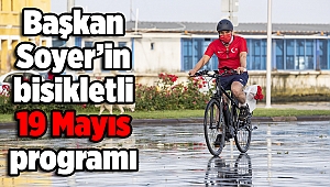 Başkan Soyer’in bisikletli 19 Mayıs programı