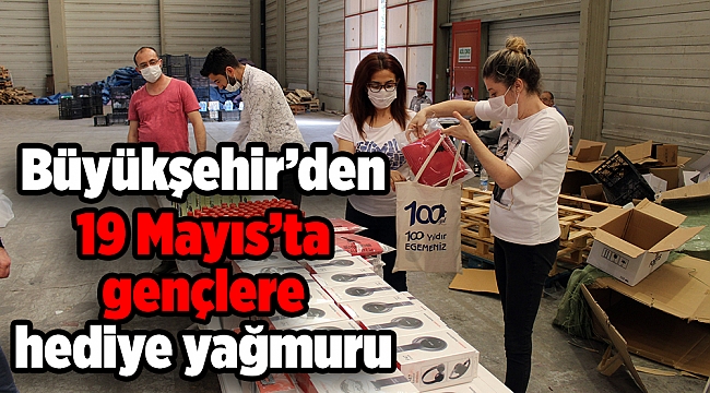 Büyükşehir’den 19 Mayıs’ta gençlere hediye çanta