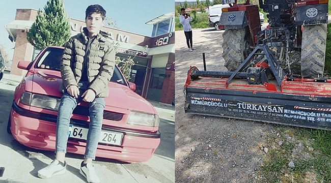 Çapa makinesinin altında kalarak can verdi