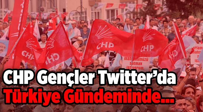 CHP’li gençlerden Twitter çıkartması; Haklıyız Kazanacağız!